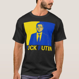 Camiseta Volodymyr Zelensky Puck Futin apoya Ucrania