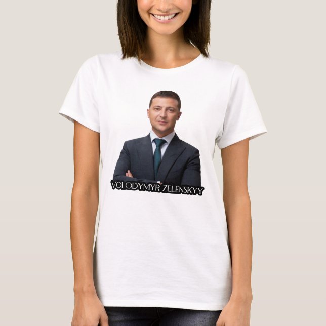 Camiseta Volodymyr Zelenskyy (Anverso)
