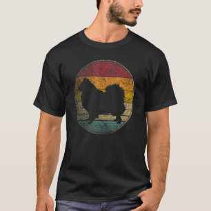 Camiseta Volpino Italiano Perro Gif Retro Estilo Vintage 70
