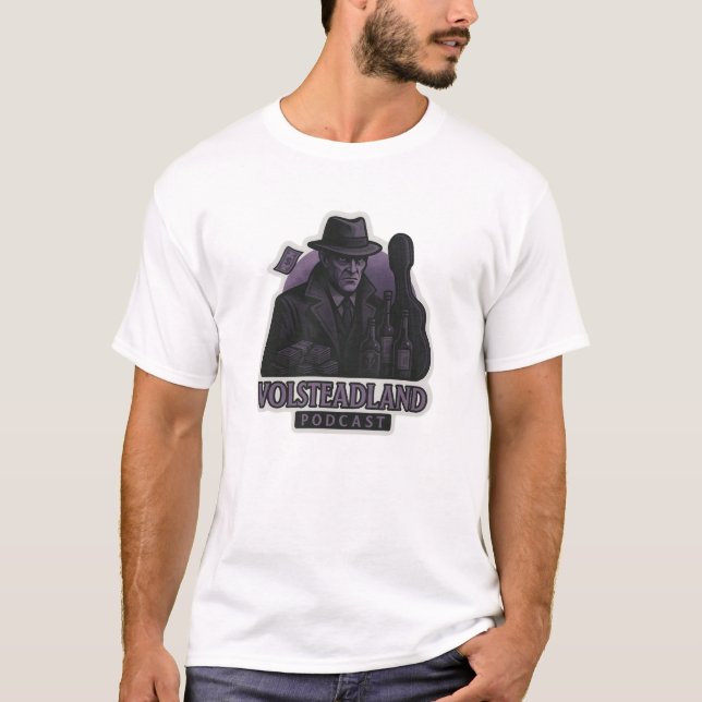 Camiseta Volsteadland Blanca (Anverso)