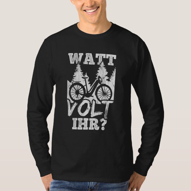 Camiseta Volt Watt Tu Bicicleta E De Emtb (Anverso)