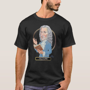 Camiseta Voltaire, el gran escritor francés