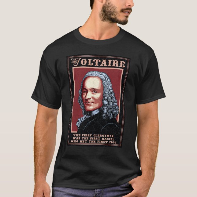 Camiseta Voltaire - el primer (Anverso)