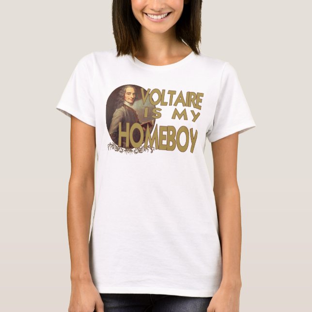 Camiseta Voltaire es mi Homeboy (Anverso)