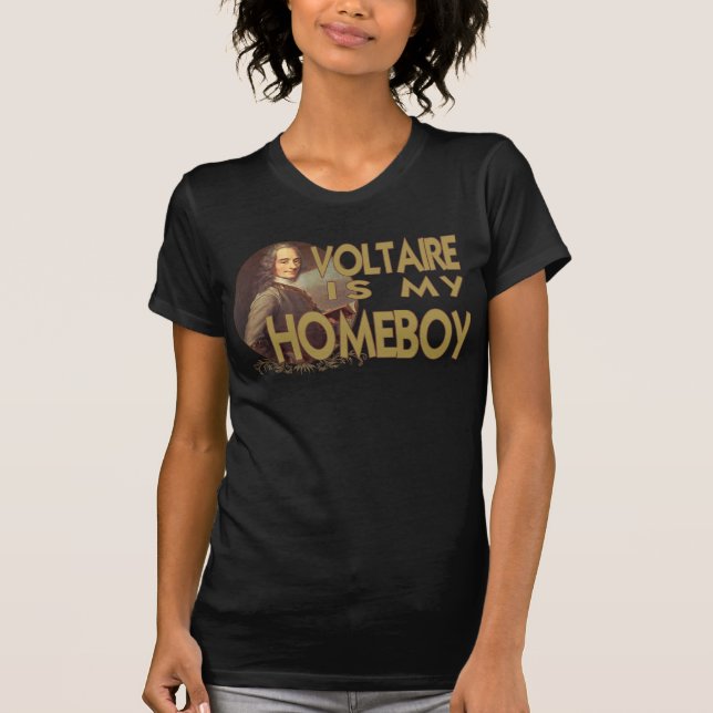 Camiseta Voltaire es mi Homeboy (Anverso)