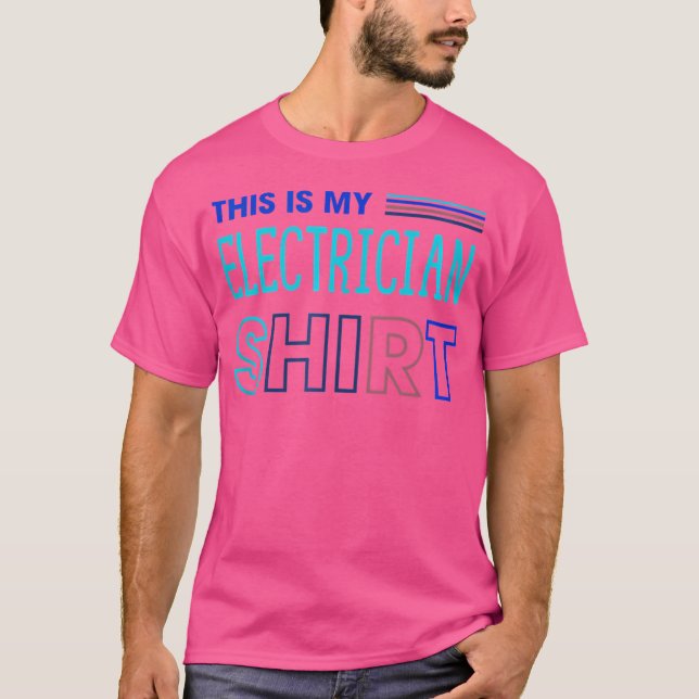 Camiseta Voltaje de Electricidad de los Trabajadores de Ele (Anverso)