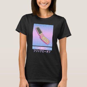 Camiseta Voltear el teléfono retro 90s Vaporwave me inviert