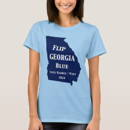 Camiseta Voltear Georgia Blue en 2024