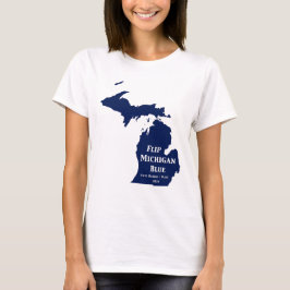 Camiseta Voltear Michigan Blue en 2024