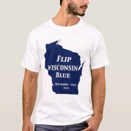 Camiseta Voltear Wisconsin Blue en 2024