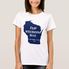 Camiseta Voltear Wisconsin Blue en 2024
