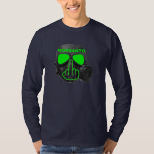 Camiseta Volteo de la máscara de gas de Monsanto