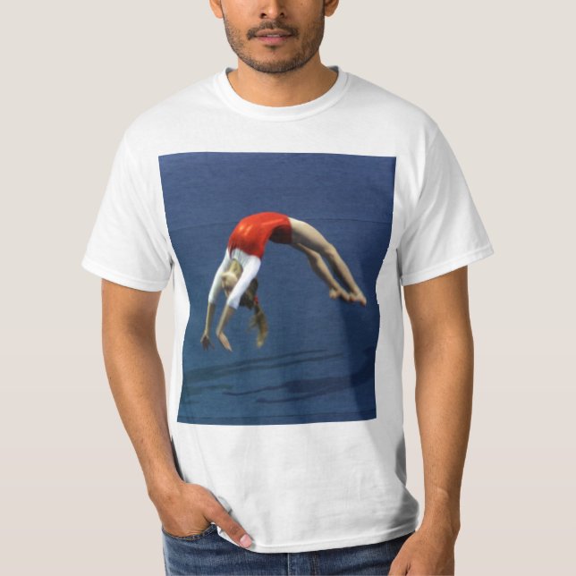 Camiseta Voltereta sobre las manos trasera de Mónica (Anverso)