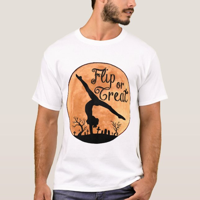 Camiseta Volteretas de Halloween (Anverso)