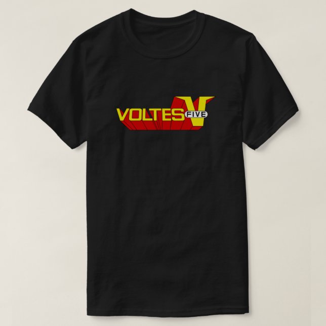 Camiseta Voltes V Esenciales (Diseño del anverso)