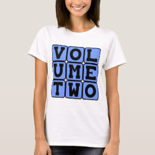 Camiseta Volumen Dos, Segundo Volumen