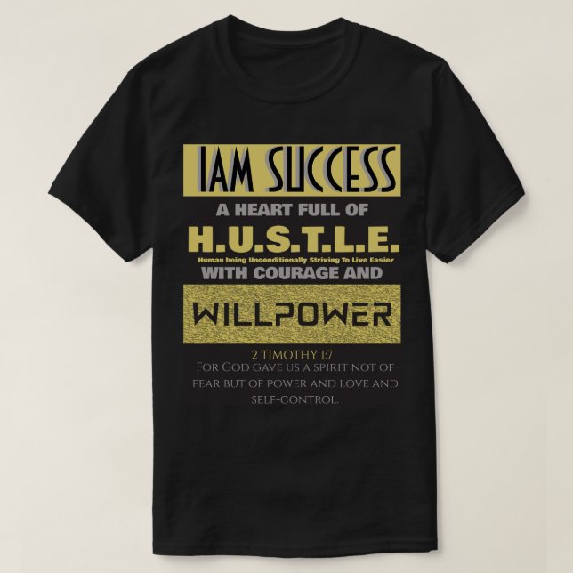 CAMISETA VOLUNTAD (Diseño del anverso)
