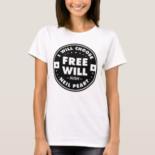 Camiseta Voluntad libre, presupuesto motivador