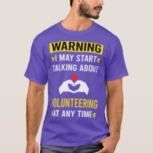 Camiseta Voluntario de advertencia