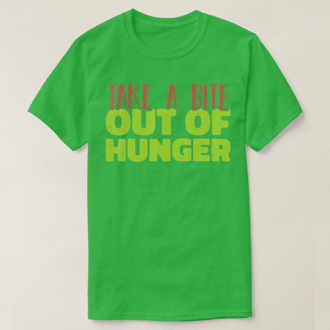 Camiseta Voluntario de Banco de Alimentos alimentando a otr (Diseño del anverso)