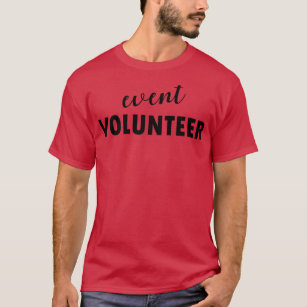 Camiseta voluntario de eventos