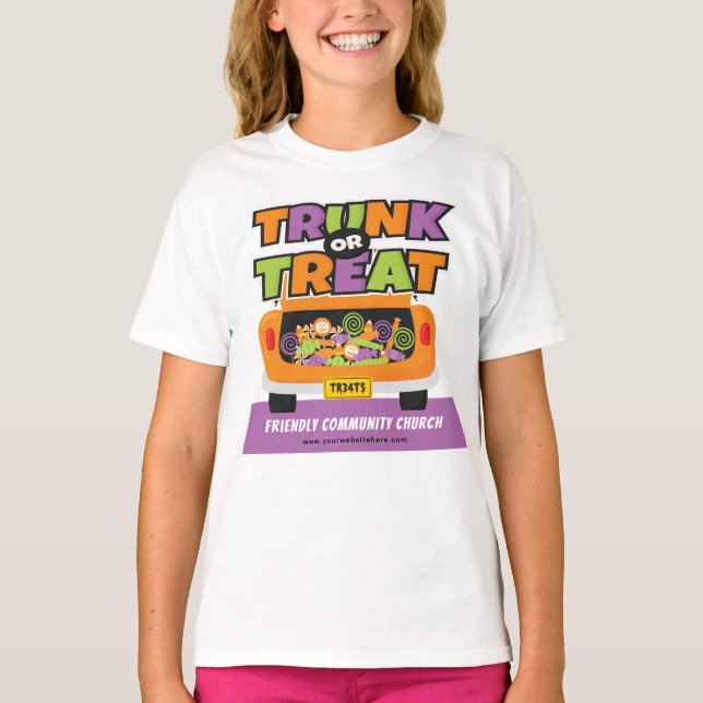 Camiseta Voluntario de eventos de maletero o tratamiento (Anverso)