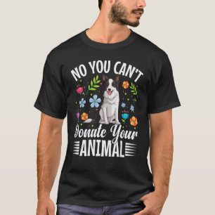 Camiseta Voluntario de Gato de Trabajo de Refugio Trabajado
