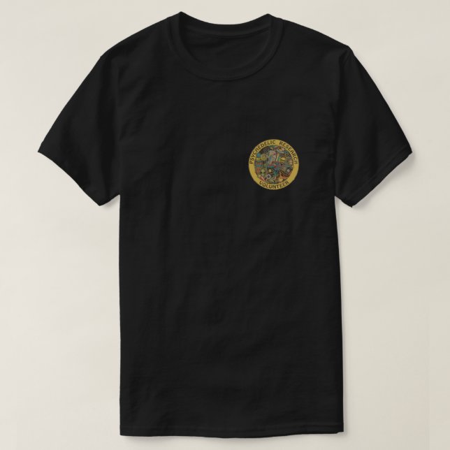 Camiseta voluntario de investigación psicodélica Classic T- (Diseño del anverso)