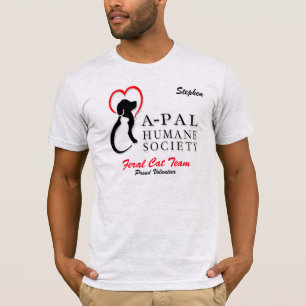 Camiseta Voluntario del logotipo de APAL -
