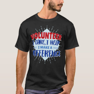 Camiseta Voluntario, hago una diferencia