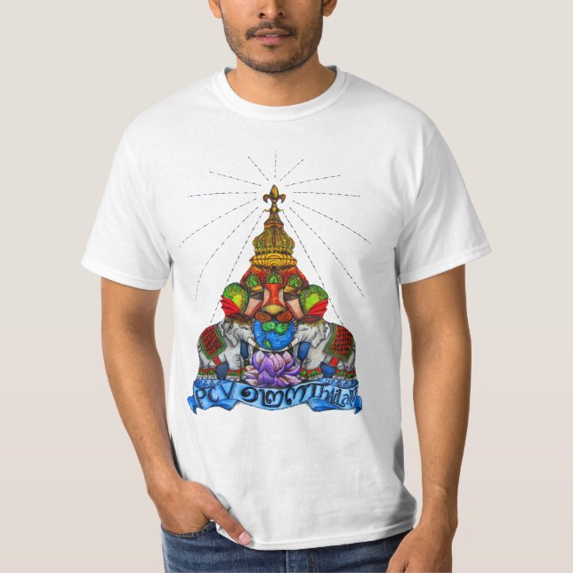 Camiseta Voluntario Tailandia del cuerpo de paz (Anverso)