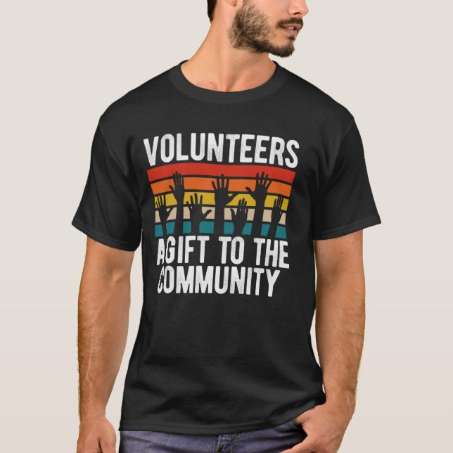 Camiseta Voluntarios A A La Comunidad (Anverso)