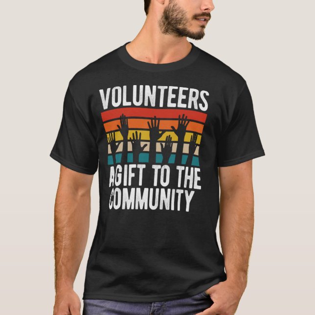 Camiseta Voluntarios A A La Comunidad (Anverso)