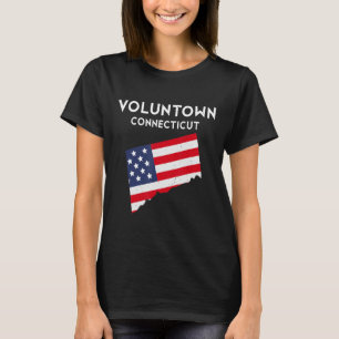 Camiseta Voluntarios Connecticut Estados Unidos Estados Uni
