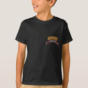Camiseta Voluta de la infantería LRS de E Co 51.o, etiquet