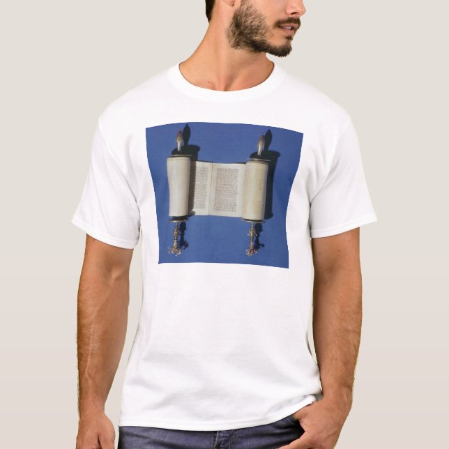 Camiseta Voluta miniatura de Torah, 1765 (Anverso)