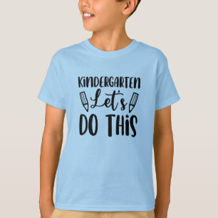 Camiseta Volvamos a la escuela hagamos esta tipografía