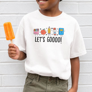 Camiseta Volvamos al colegio Doodle adorable