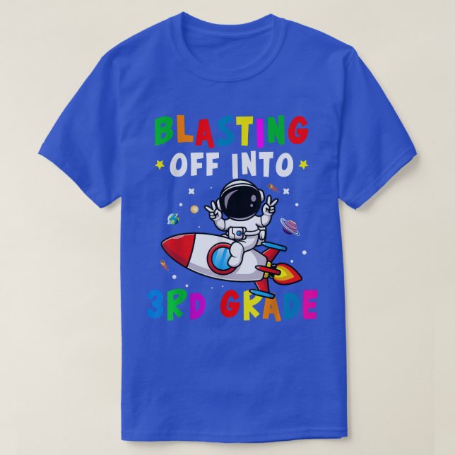 Camiseta Volvemos a 3º Grado a los escolares Ki (Diseño del anverso)
