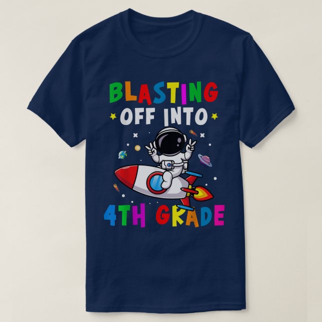 Camiseta Volvemos al cuarto grado a los escolares Ki (Diseño del anverso)