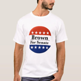 Camiseta Volver a elegir a Sherrod Brown al Senado de los E