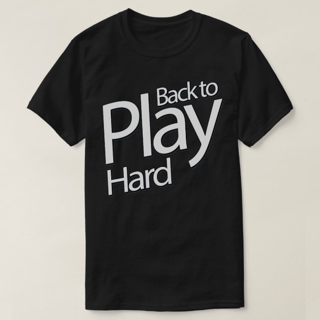 Camiseta Volver a jugar duro (Diseño del anverso)