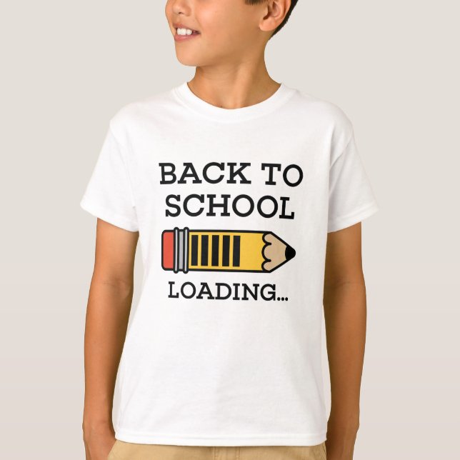 Camiseta Volver a la carga escolar (Anverso)