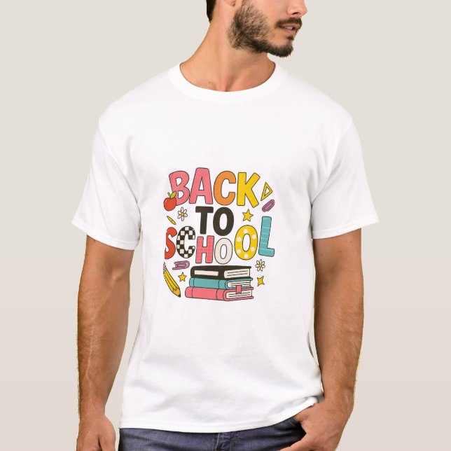 Camiseta volver a la escuela (Anverso)