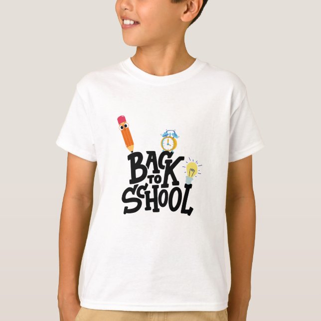 Camiseta volver a la escuela (Anverso)