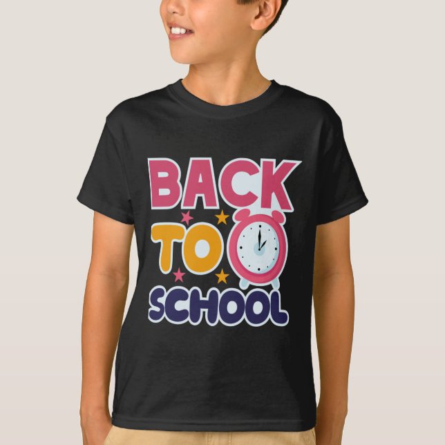 Camiseta Volver a la escuela (Anverso)