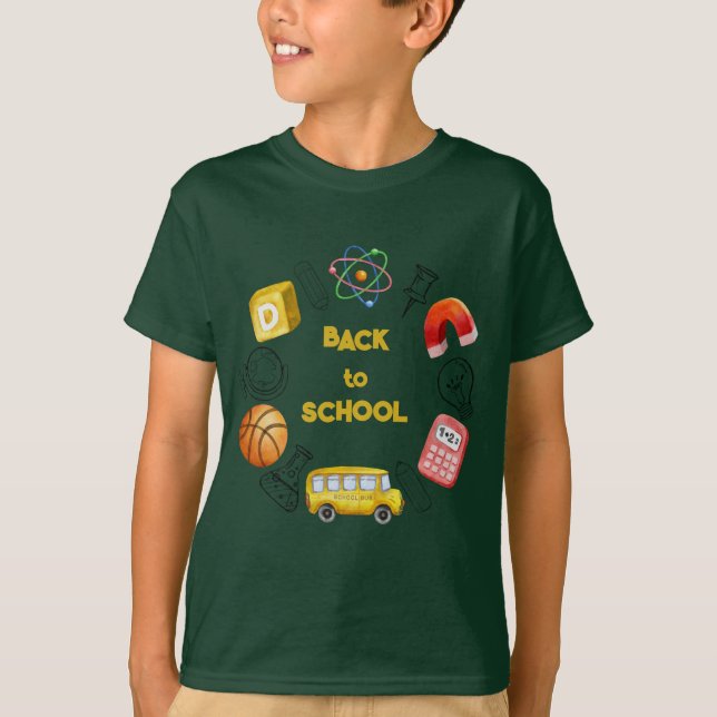 Camiseta Volver a la escuela (Anverso)