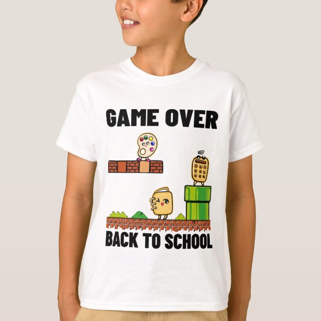 Camiseta Volver a la escuela (Anverso)