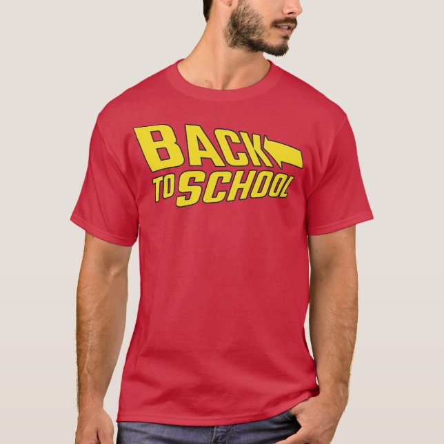 Camiseta Volver a la escuela (Anverso)