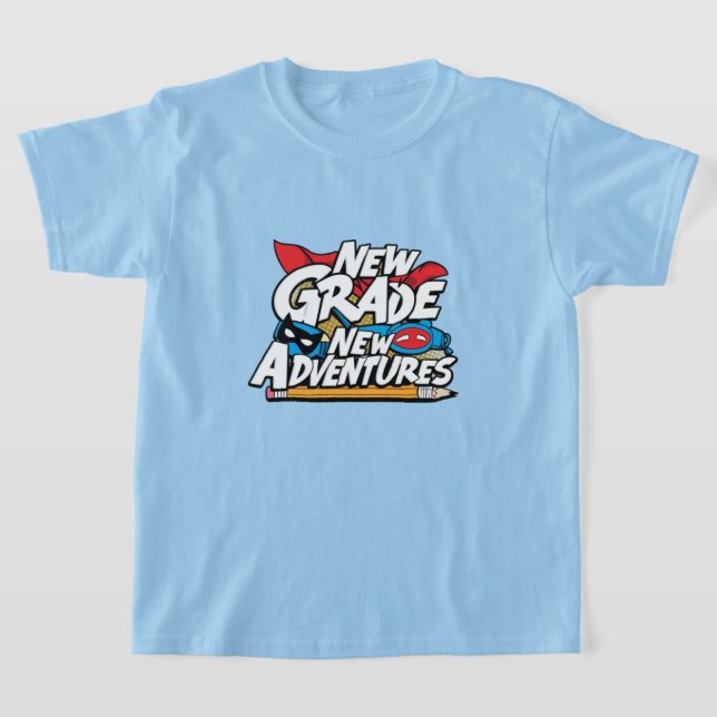 Camiseta Volver a la escuela 2024 para niños (Distribución)